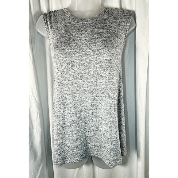 GAP Slub Swing Tank Top Gray S athleisure loungewear minimalist 88-29 - Picture 4 of 13